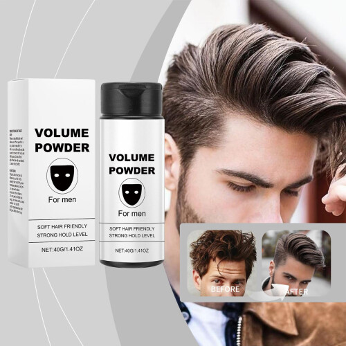 Hair Styling Powder for Men with Instant Volume Boost, Easy Application, TravelFriendly Use 2