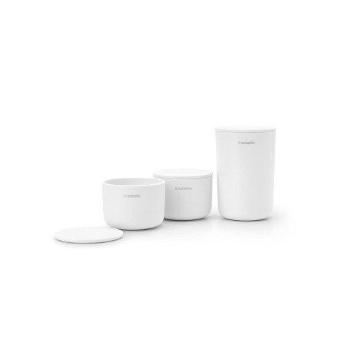 Brabantia Brabantia 281327 ReNew Collection Storage Containers, White 2
