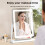 Emitto Hollywood Mirror Vanity Makeup Mirror with 9