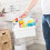 Minky Minky Multipurpose Cleaning Caddy with Handle & Divider (White, Twin Pack) 3