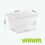 Wham Wham Pack 5 Crystal 25L Box & Lid Clear 3