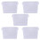 Wham Wham Pack 5 Crystal 25L Box & Lid Clear 5