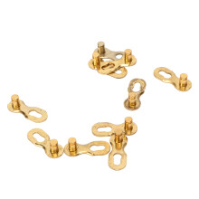 9-Gang Manganstahl Fahrradketten-Verbindungsglied Gold für Mountainbikes & Rennräder