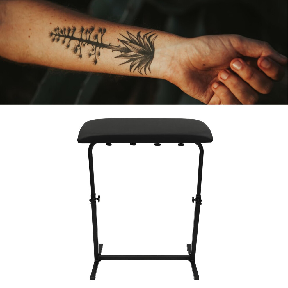 Tattoo Armrest Stand with Adjustable Height and 340 Rotatable Panel for Arm and Leg Support