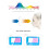 Blue Light Blocking Reading Glasses for Men, Foldable Computer Reader, Golden 1.5x 5
