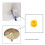 20Pcs Cymbal Stand  Washer Pad Replacement Round Soft for Drum Set Cymbals (Random Color ) 2