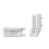 2PCS Battery Storage Organizer Combo Battery Organizer Storage Holder Battery Keeper Wall Holder 6