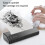 Wireless Tattoo Stencil Printer with Thermal Ink Printing, Bluetooth USB, Rechargeable Battery 5
