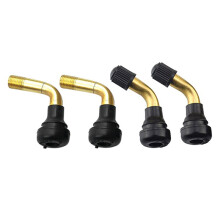 20Pcs Tyre Valves Stem Right Angle Snap-in Rubber 90 Degree Brass for Electric Scooter and M365 Electric Scooter