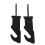 Black ATV UTV Door Latches Left Right for Polaris 5