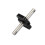 2X Differenziale Locker Spool Diff Lock Spool per  Slash Rustler Stampede 2Wd Bandit TE125 RC Car, Nero 8