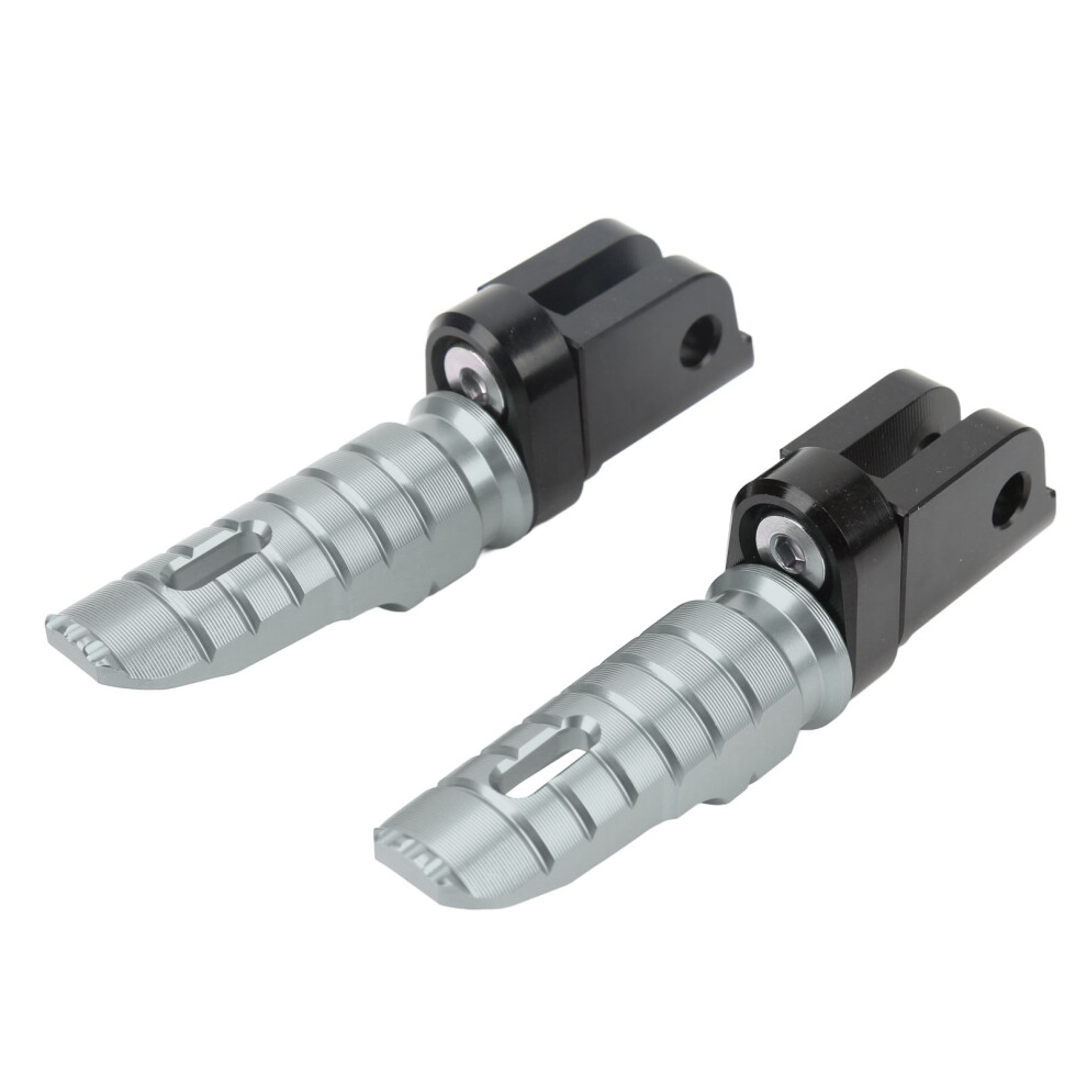 Premium Cnc Footpegs T6063 Alloy Gray 7340572375636