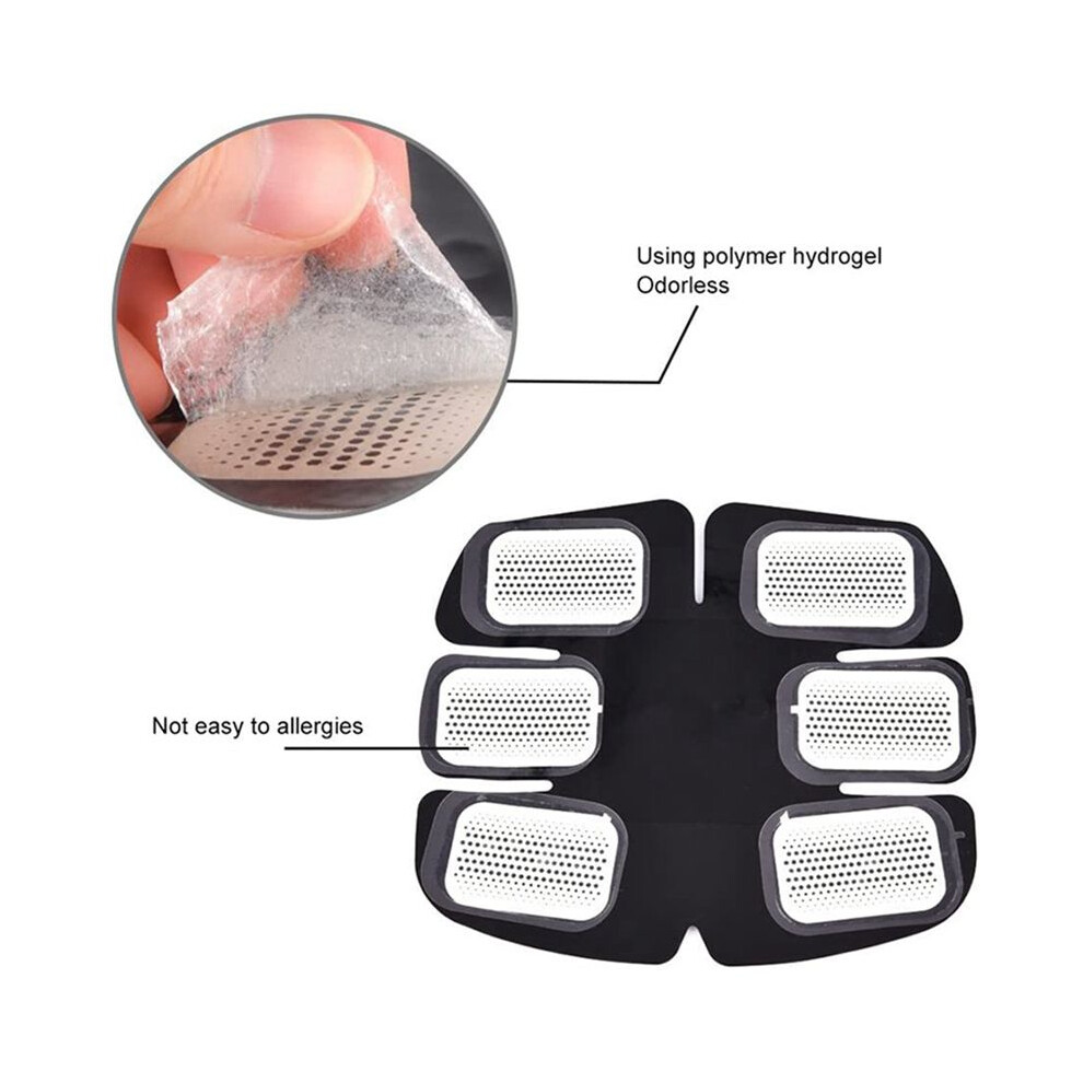 90Pcs Abs Trainer Replacement Gel Sheet Abdominal Toning Belt Muscle Toner Ab Trainer Accessories Gel Sheets For Gel Pad 6032923536162