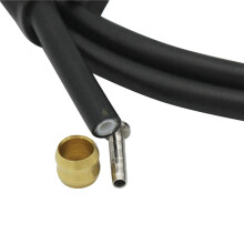 5pcs 2M Mtb Bicycle Cuttable Hydraulic Disc Brake Tube Hose Cable Wire for Slx Xt Bh90 / Bh59