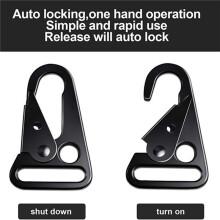 60 Pcs Enlarged Mouth Clip Sling Clasp Olecranon Hook for Sling Outdoors Bag Backpack,Carabiner Keychain Snap Hooks