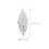 5Pcs Silver Metal Lace Making Shuttle Comfortable Hand Craft Tool Set 2