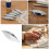 5Pcs Silver Metal Lace Making Shuttle Comfortable Hand Craft Tool Set 4