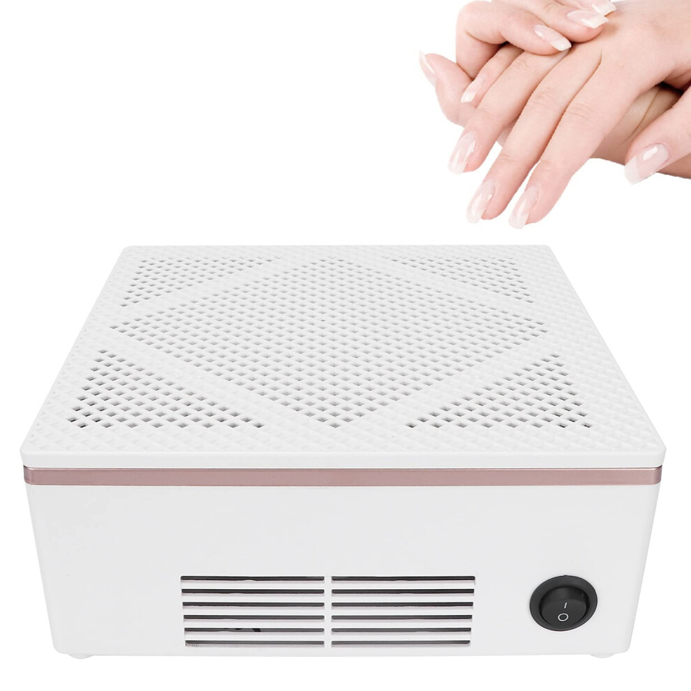 Professional Nail Dust Collector and Vacuum Cleaner with Powerful Suction for Salon Manicure