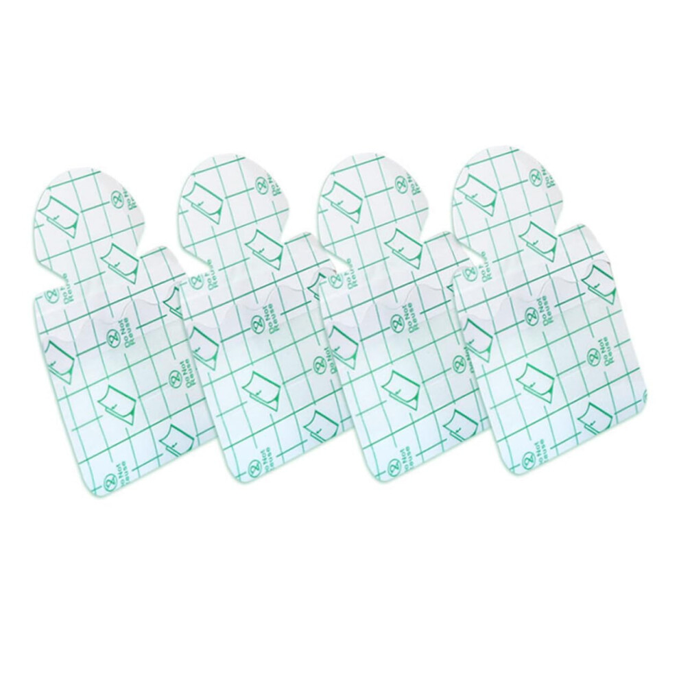 Heel Pads 30pcs Invisible Moisturizing Heel Stickers for Dry Cracked Skin and Blister Prevention
