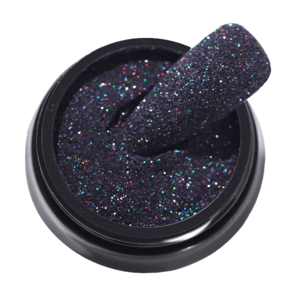 Snowflake Starlight Nail Glitter Powder 20g Colorful Gradient Holographic Glitter for DIY Manicure