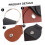 4Pcs Leather Guitar Pick Holder Set with Keyring – Compact Durable Case for Guitarists 4
