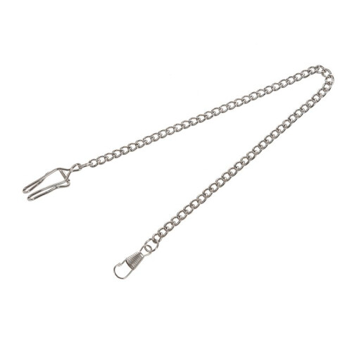 3X Retro Antique Vintage Pocket Watch Chain Silver 1