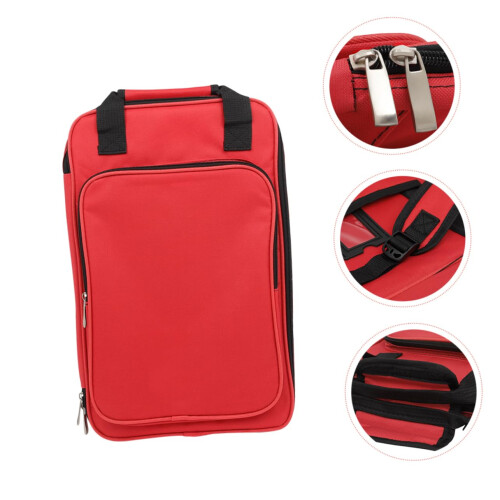 Drumstick Bag Backpack with Organized Stick Storage, Durable Padded Protection for Drummers Performance 1