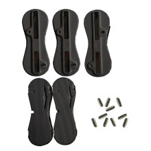 15 Pcs/Set II Fusion Fin Box 3 Center Fin+12 Side Fins Surf Fin Plugs 0+5+9 Degree Fin Plug Surfing Board Accessories