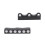 Magnetic Shoe Closure Fast Shoelace Closing 4 Pair (Black) 7