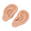 Silicone Ear & Nose Practice Model - Medium Skin, 9.3x6.8cm 10