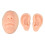 Silicone Ear & Nose Practice Model Light Skin 3D Piercing Display 2