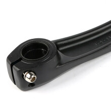 2X Aluminum Alloy Hollow Bicycle Left Crank Arm Bike Crank Arm Mainly for 590 610 SLX XT Crankset Black