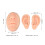 Silicone Ear & Nose Practice Model Light Skin 3D Piercing Display 11