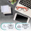 Microfiber Cleaning Cloth 12 Pack for Eyeglasses and Screens Scratch  Streak  Multi Color Set 4