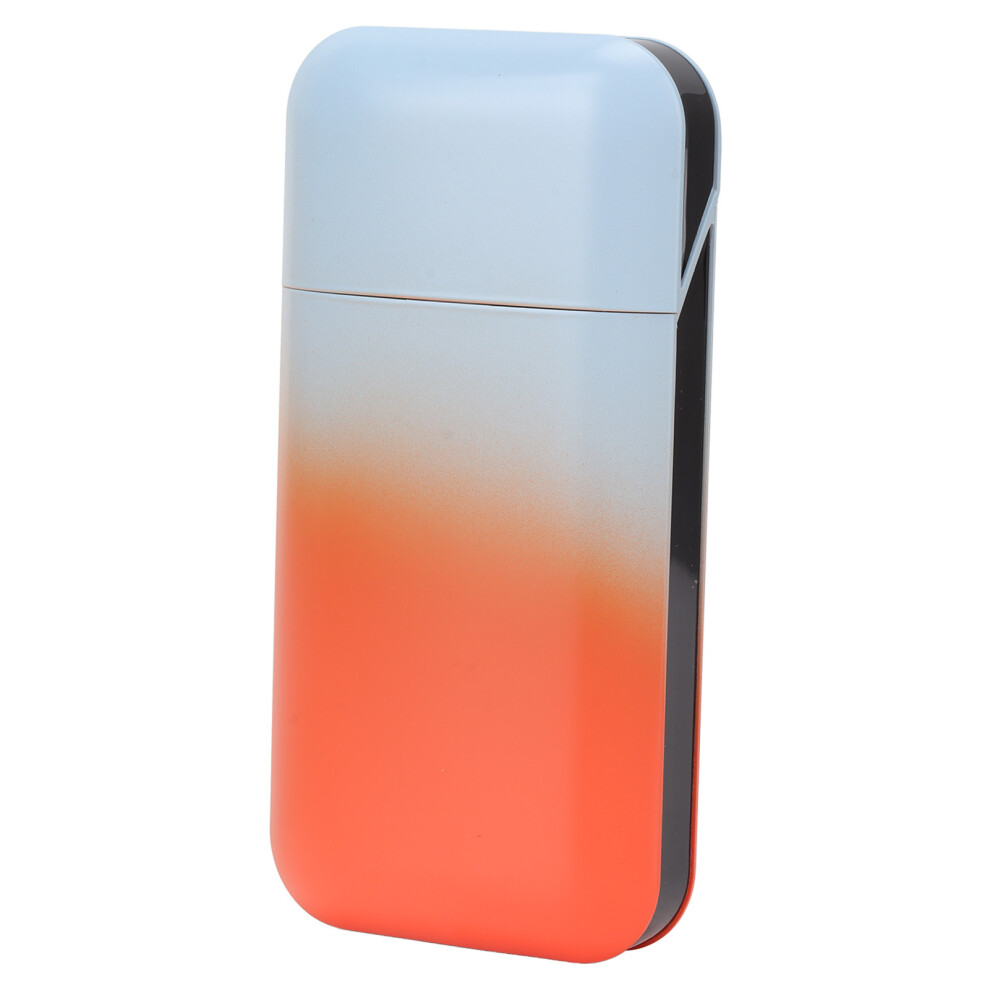 Blue/Orange Gradient - Cigarette Case With Usb Lighter, 55X115mm