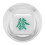 5Pcs Mahjong Wind Direction Dice, Transparent Plastic, 4.2cm 6