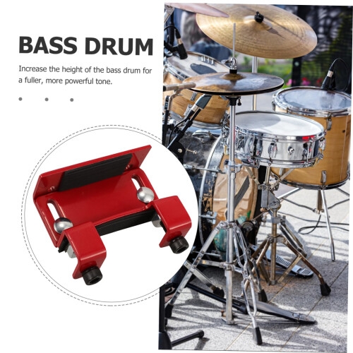 Bass Drum Lifter Riser with Durable Metal Support for Stable Elevation and Easy Installation 2