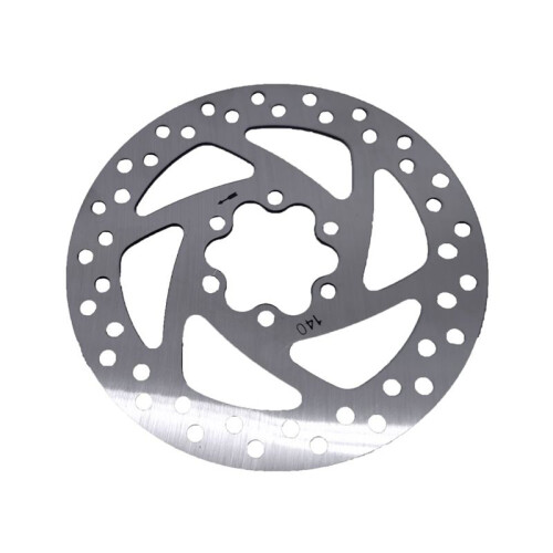2X Rotor de Disco de Freio de Aço de Scooter Elétrico de 140 Mm para Skate de 10 Polegadas  M4 Rotor de Disco de Freio de Scooter Elétrico 2