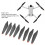 Double-Sided Stripe Drone Propellers for Mini 3 Pro 75x17mm Orange Tips 4