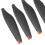 Double-Sided Stripe Drone Propellers for Mini 3 Pro 75x17mm Orange Tips 10