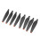 Double-Sided Stripe Drone Propellers for Mini 3 Pro 75x17mm Orange Tips 15