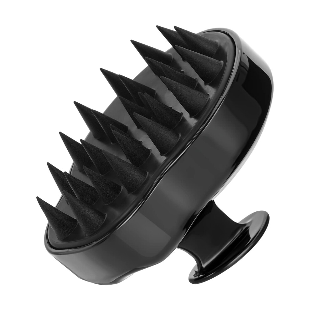 Unisex Scalp Massager Shampoo Brush For Hair Growth, Silicone Scrubber For Dandruff Removal Wet And Dry