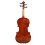 Handmade Solid Wood 4/4 Full Size Violin with Case, Clear Balanced Tone for Beginners and Students 4