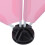 1Set Plastic Cat Litter Box Enclosure Shield Pink Splash Guard Panel 4