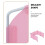 1Set Plastic Cat Litter Box Enclosure Shield Pink Splash Guard Panel 5