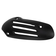 Schwarzer Edelstahl-Auspuffwärmeschutz für Vespa Sprint Primavera 125 150