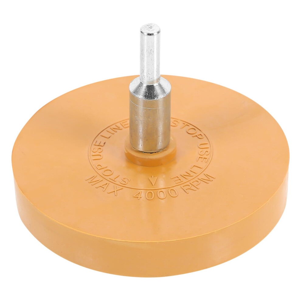 Rubber Eraser Wheel For Drill Fast Decal Removal Tool Flexible Surfacesafe 9Cm Rubber Wheel 9455672741385