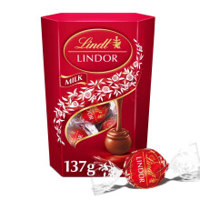 Lindt Lindor Milk Chocolate Box 137g (Pack of 8)