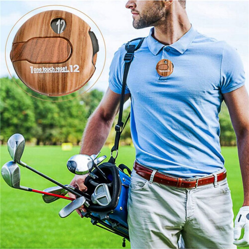 2X Professional  Stroke Counter Scorer Precision  Score Keeping Device pour Golfer Gift