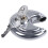 1x Lucchetto resistente con disco circolare da 70 mm e 1 chiave 2
